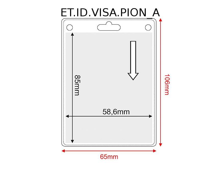 Visa&nbsp;vertical (92&nbsp;x&nbsp;107&nbsp;mm)