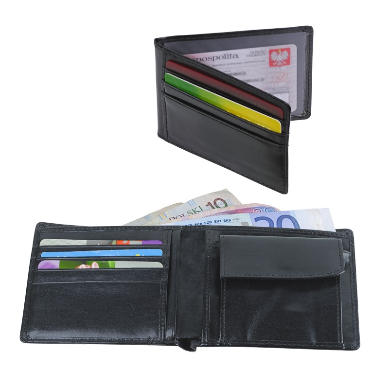 Classic wallet, black photo
