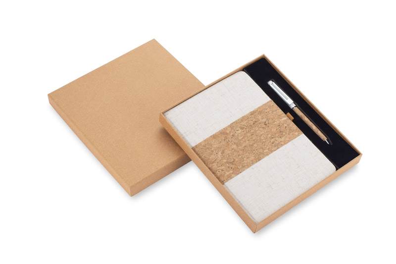 Set taccuino con penna CALMO