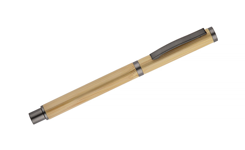 Penna in bambù DENI refill nero