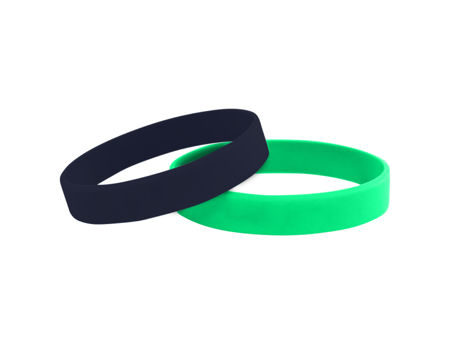 Braccialetto in silicone personalizzato