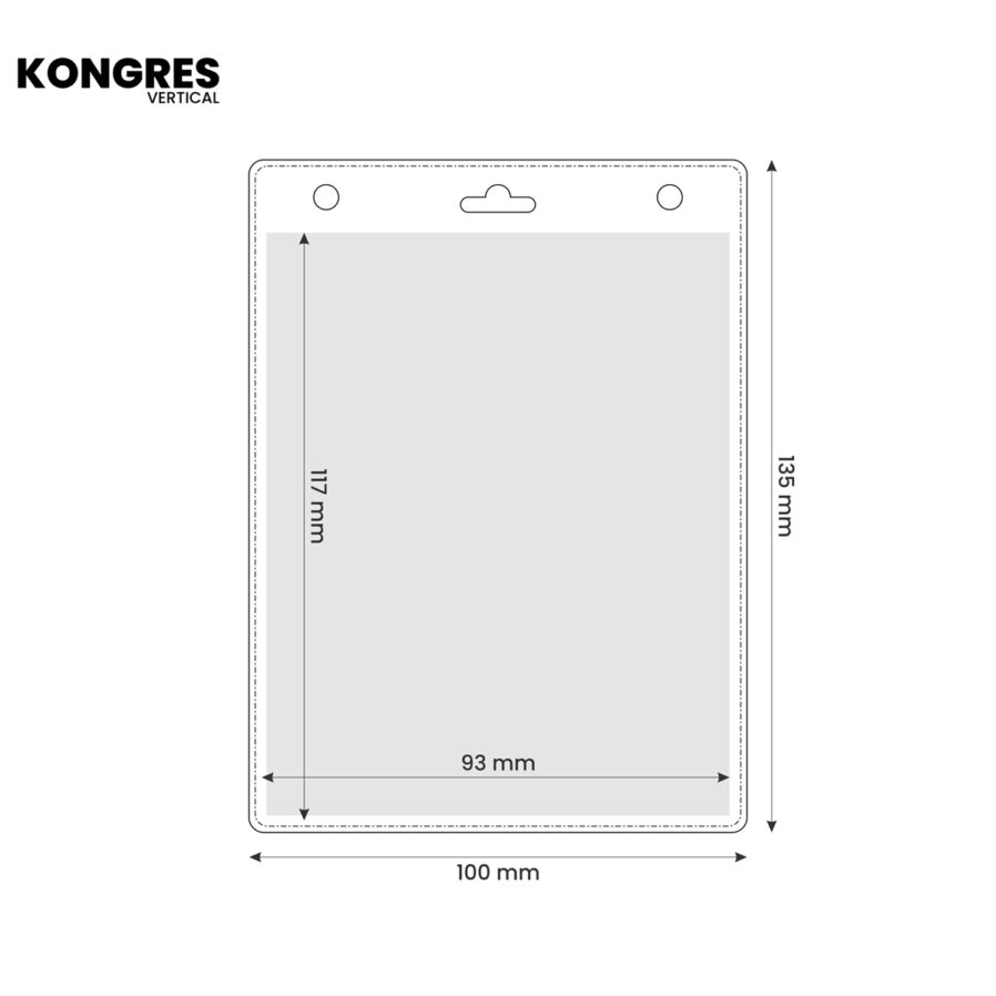 Porta badge KONGRES