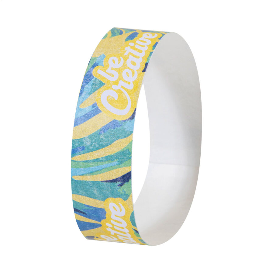 Braccialetti personalizzati in tyvek (10 pezzi) Wristvek Creative