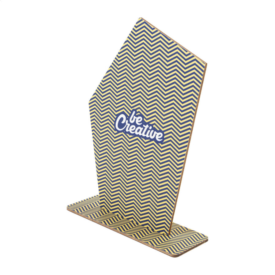 Trofeo in legno personalizzabile, stella Wlobor
