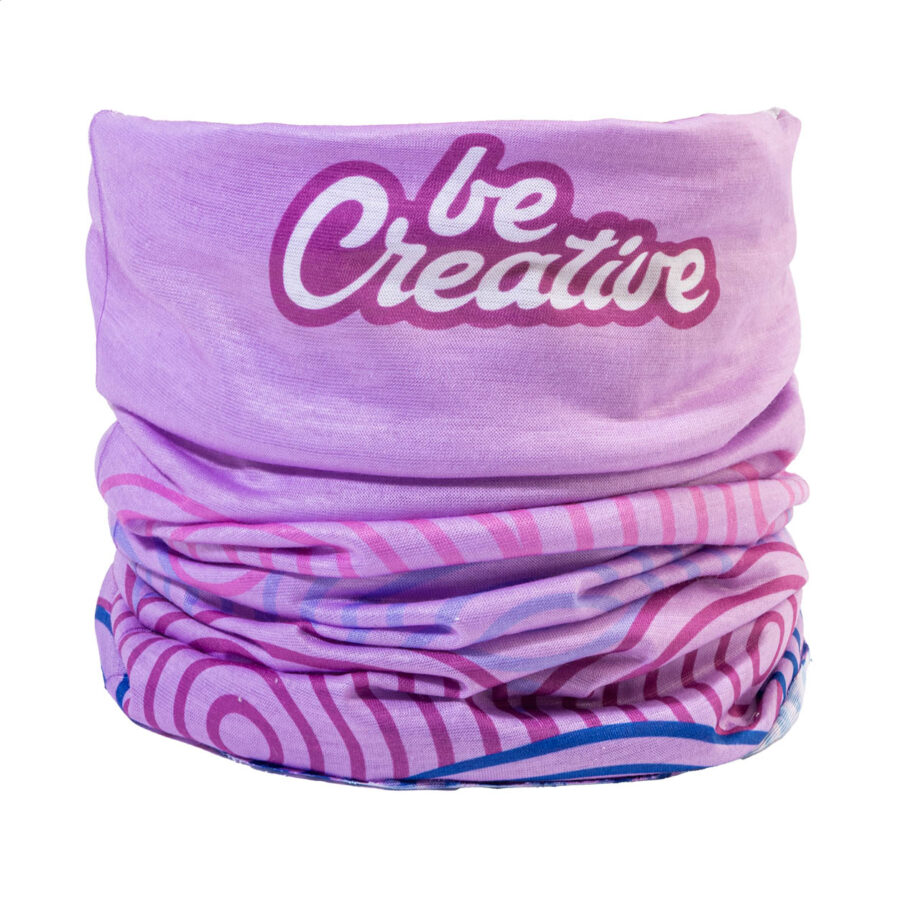 Sciarpa scaldacollo in RPET personalizzabile CreaScarf Base