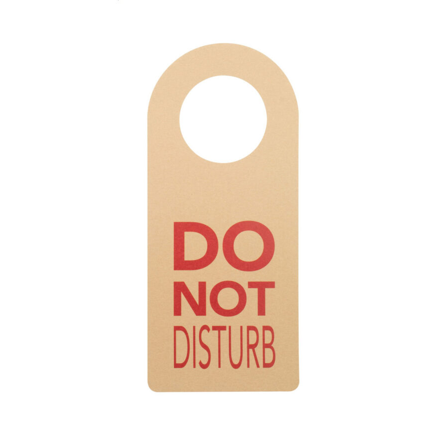 Gancio porta personalizzata Disturb Eco