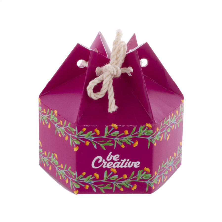 Scatola regalo esagonale CreaBox HexaCord S
