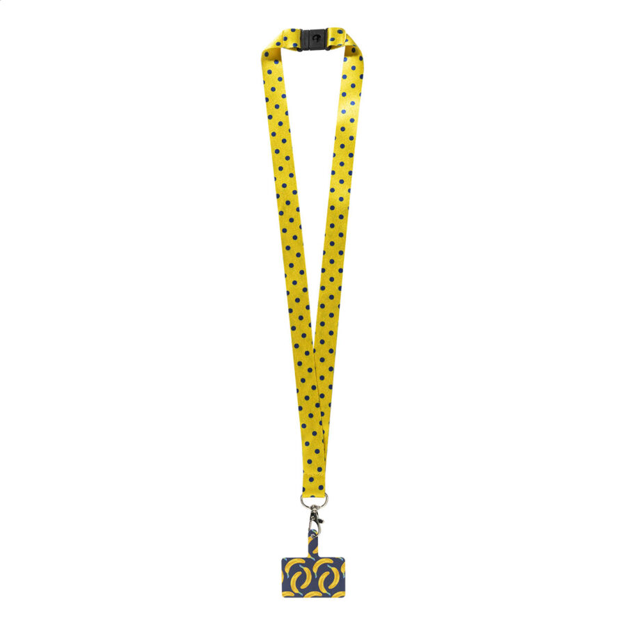 Lanyard in RPET personalizzabile Subyard Mobile Safe