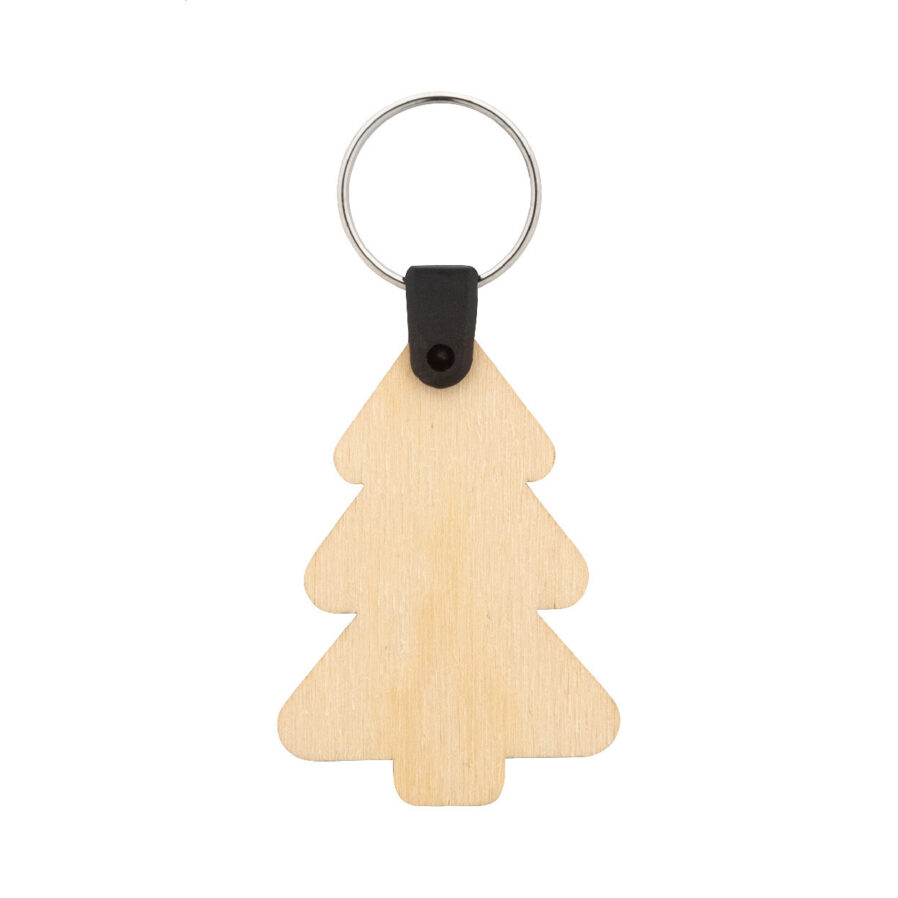 Portachiavi natalizio personalizzato, albero di Natale Fjerny Creative