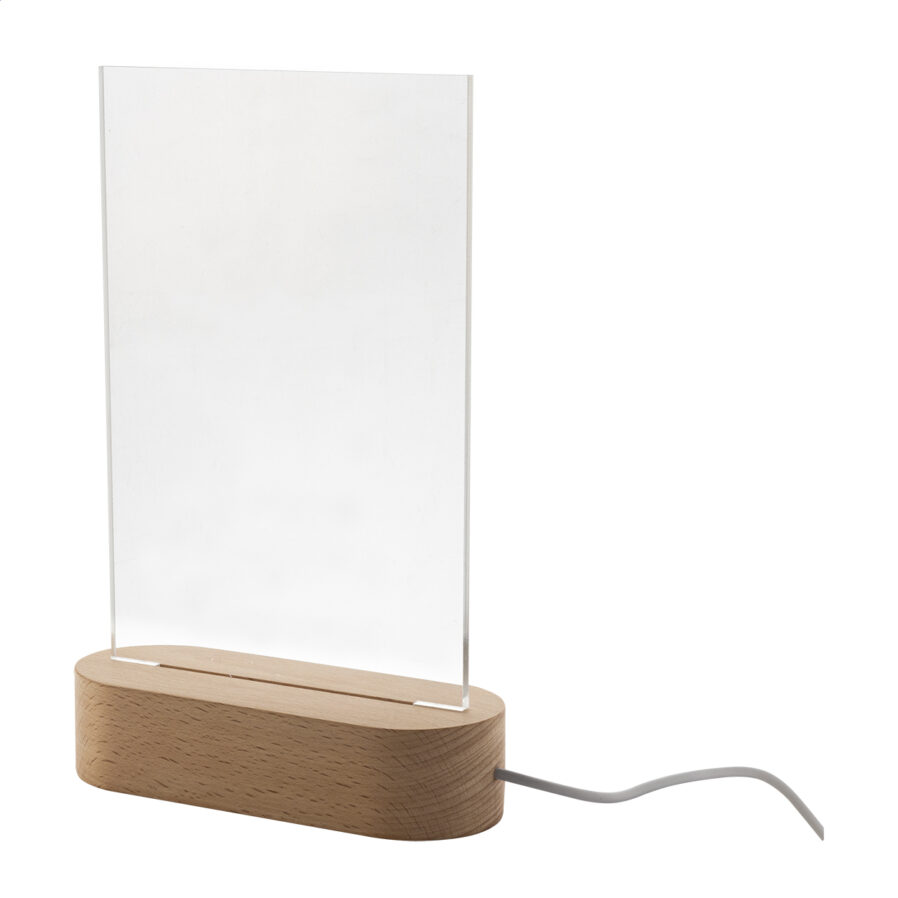 Trofeo con illuminazione a LED Woodify