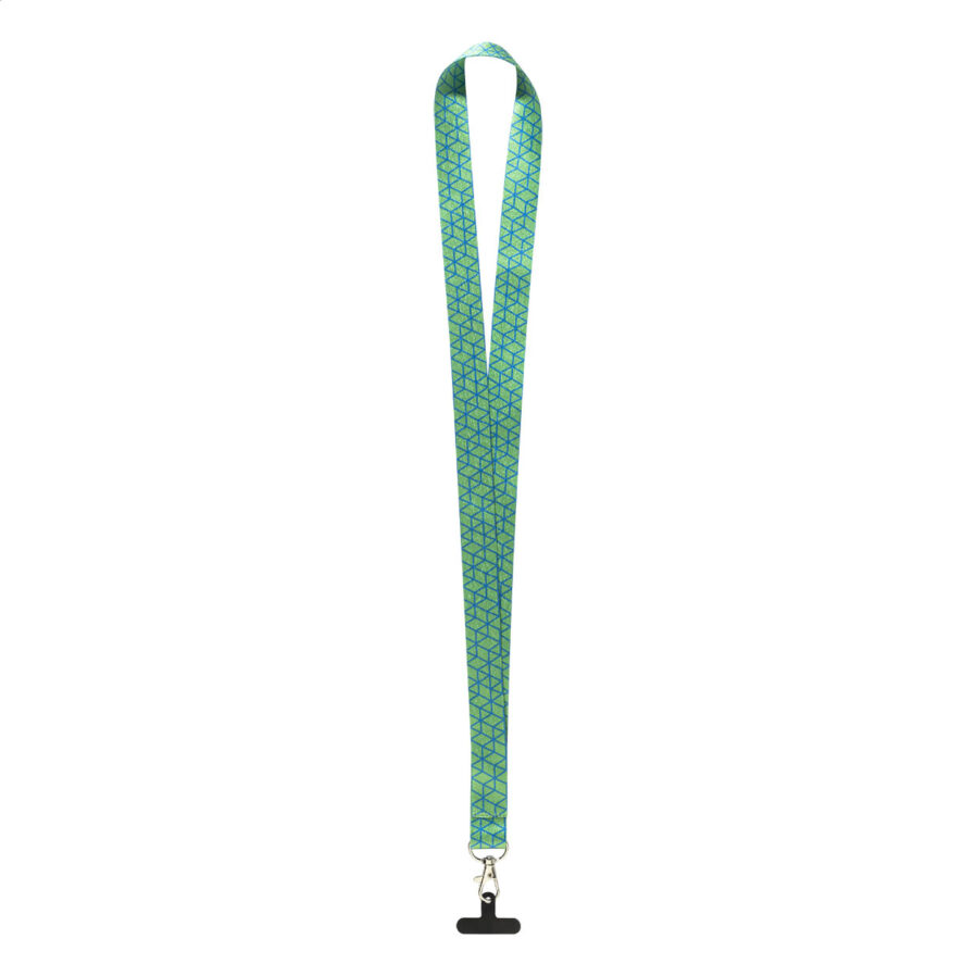 Lanyard in RPET personalizzabile con porta cellulare Subyard Mobile Slim