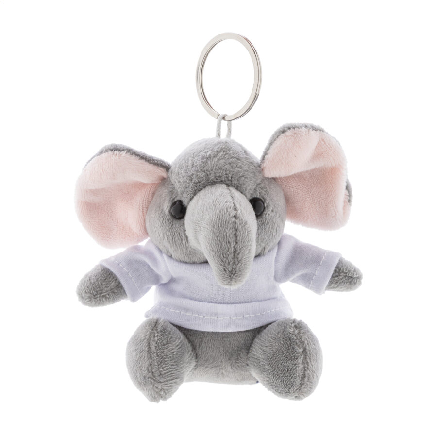 Portachiavi con elefante in peluche TrumpFob