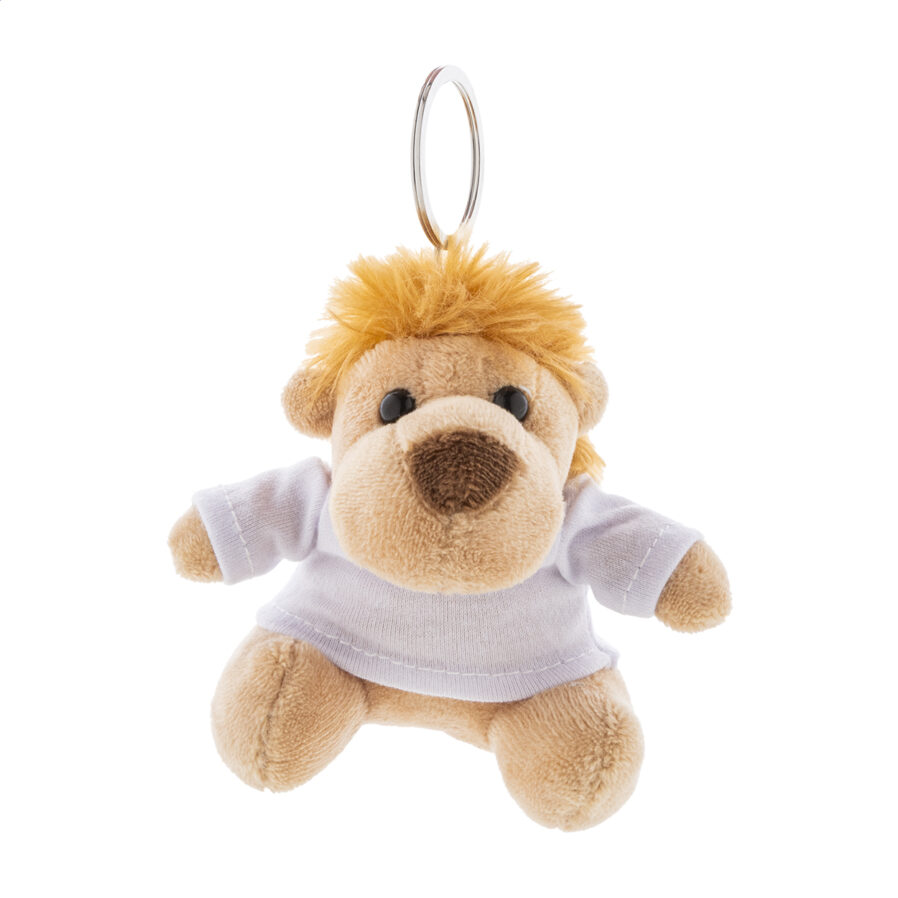 Portachiavi con leone in peluche LioFob