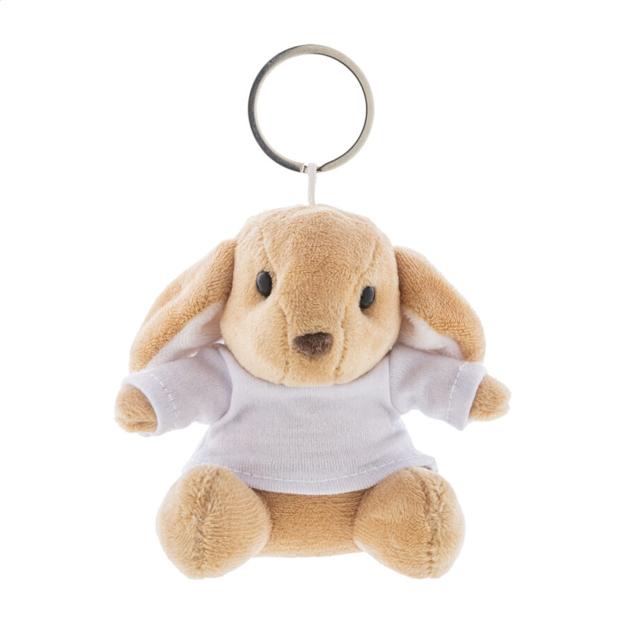 Portachiavi con coniglietto in peluche BunnyFob