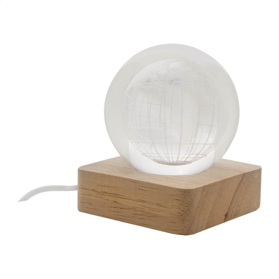 Sfera luminosa in vetro LumiGlobe