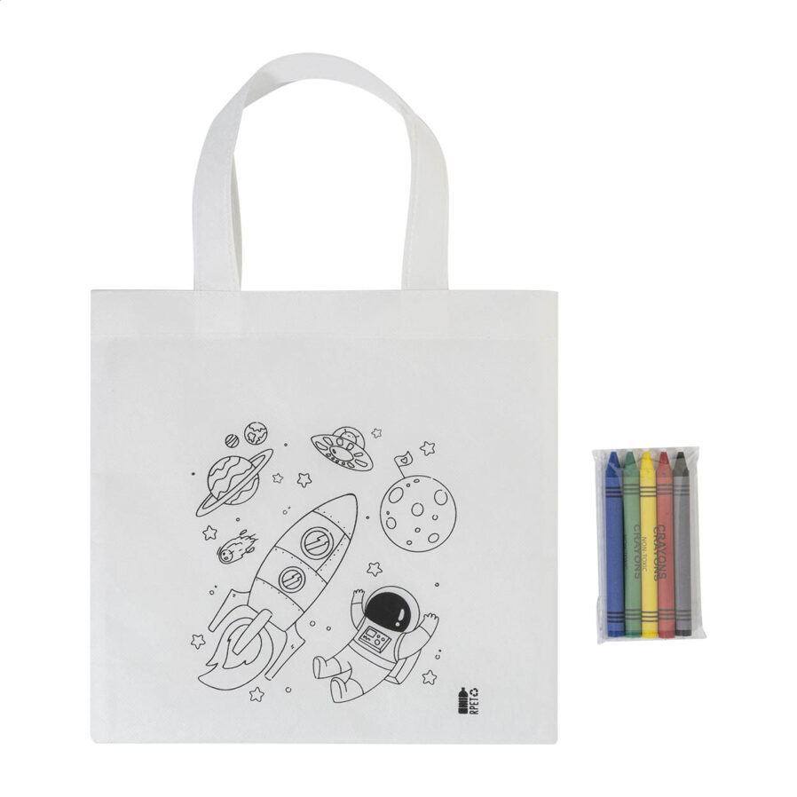 Borsa per la spesa da decorare in RPET Spacolo