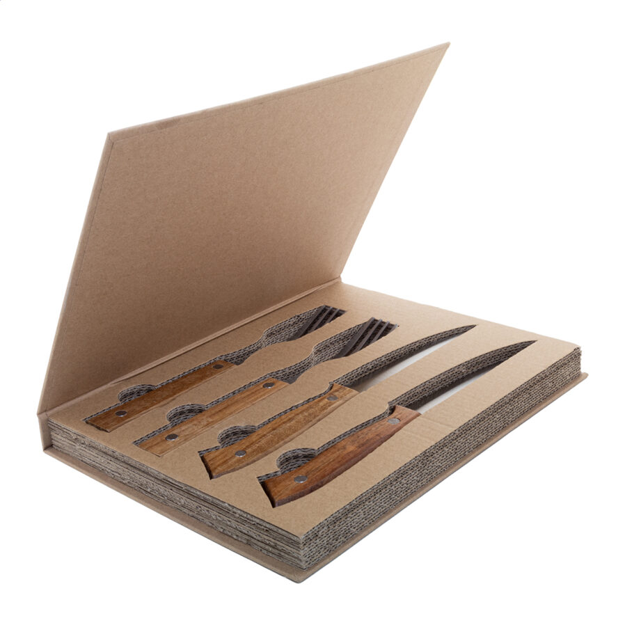 Set posate per bistecca Tomahawk