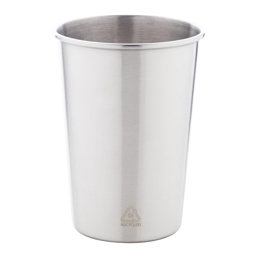 Bicchiere in acciaio inox riciclato Redisha Mono