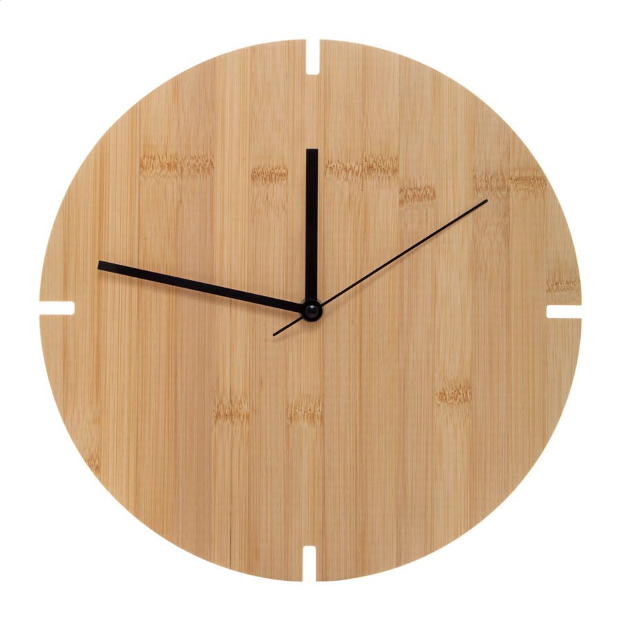 Orologio da parete in bambù Tokei