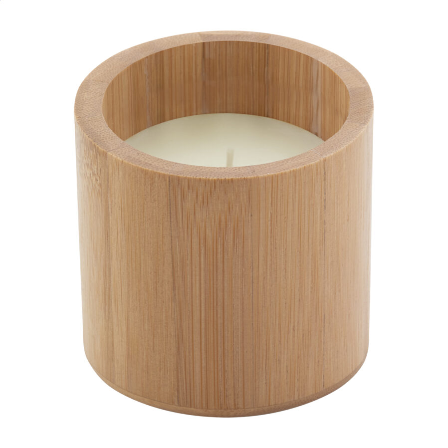Candela in contenitore di bambù Takebo