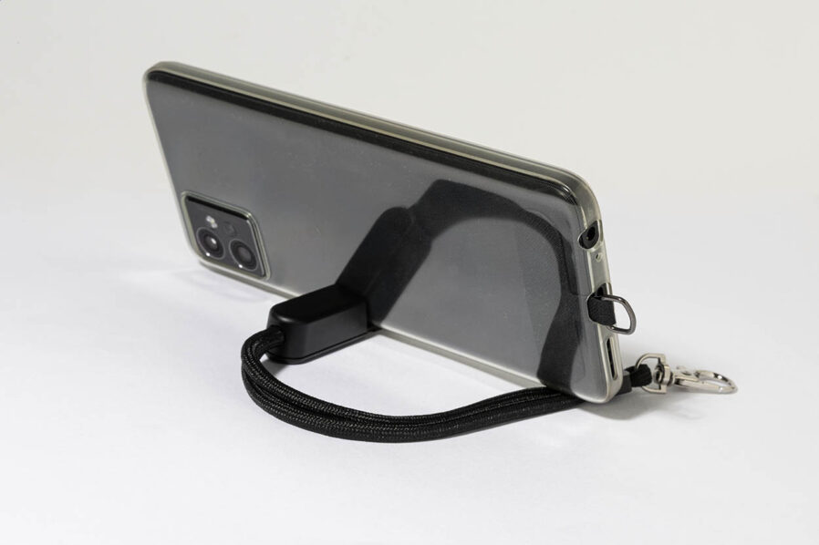 Braccialetto con supporto per cellulare CuffStand