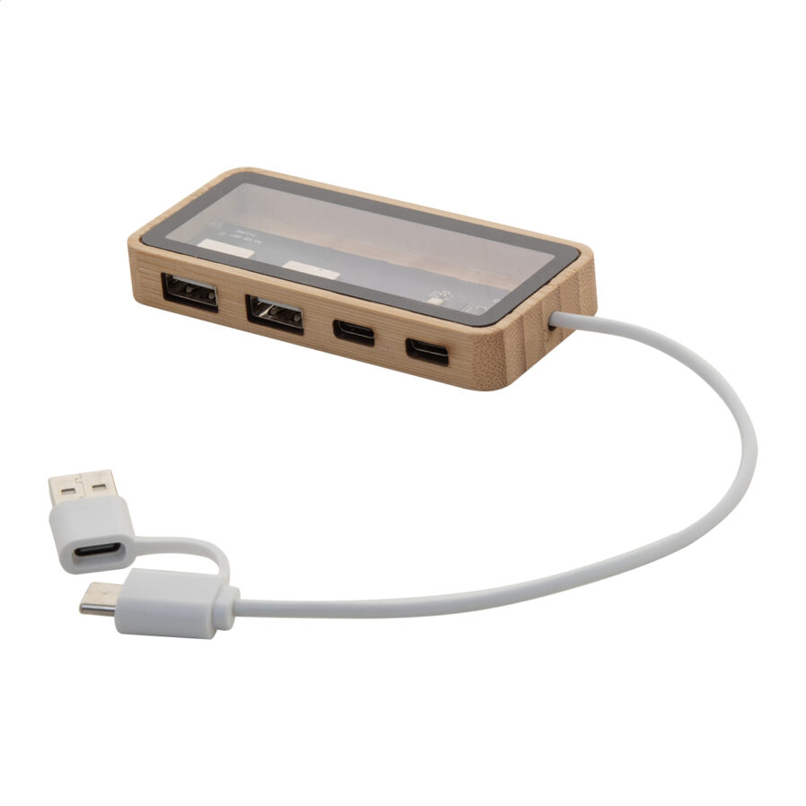 Trasparente hub USB SeeHub