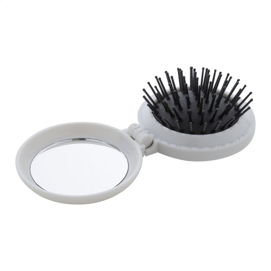 Spazzola per capelli in RABS con specchio Rabrush